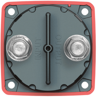 Blue Sea m-Series Mini On-Off Battery Switch with Knob - Red 