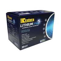 Century 12V 100Ah Lithium Pro Bluetooth Battery
