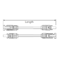 5m Exotronic 6mm² Twin Solar Extension Cable