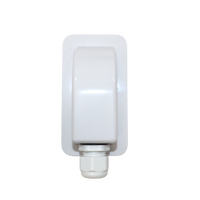Exotronic 1 Gland White Cable Entry Cover (Lightweight ABS)