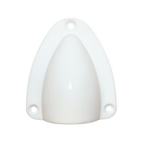 Exotronic Large White Clamshell Cable Entry Cover