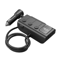 Exotronic 3 Way Car Cigarette Lighter Adaptor with PD 2x 36W QC3.0