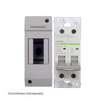 Exotronic 2 Module Din Rail Surface Mount Enclosure