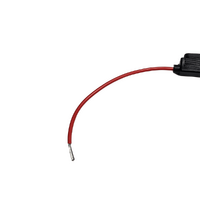 Exotronic Inline Standard Blade Fuse Holder | 14AWG Tinned Copper