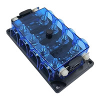 Exotronic 4 Way Mega Fuse Holder With Cover