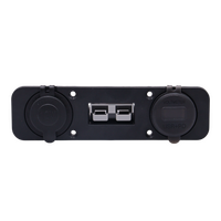 Exotronic 50A Anderson, Cig, USB & USB-C Socket Flush Mount Panel