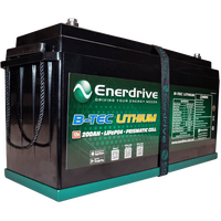 Enerdrive 12V 200Ah Lithium Bundle Inc DCDC40 & AC40
