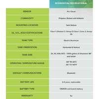 Mopeka Pro Check Bluetooth LPG Tank Level Sensor (Victron Compatible)