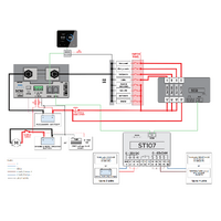 Simarine Pico Display Panel Mount Black & Battery Shunt 500A & Quad Shunt & Quad Tank