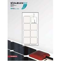 Solbian SunPower AiO 23W - Flexible Solar Panel with Integrated Regulator