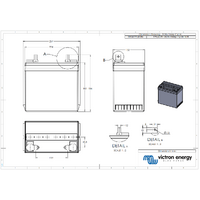Victron 12V 60Ah AGM Deep Cycle Battery