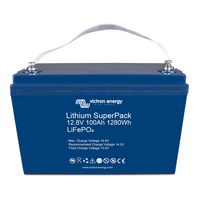 Victron 12V 100Ah SuperPack High Current Lithium Battery