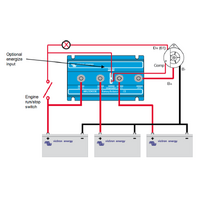 Victron 80A Battery Isolator Argodiode 80-2AC | 2 Batteries 