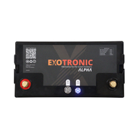 Exotronic 12V 180Ah Alpha IP67 Smart Bluetooth Lithium Battery