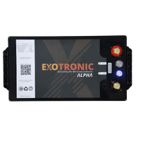 Exotronic 12V 340Ah Alpha IP67 Smart Bluetooth Lithium Battery