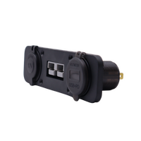 Exotronic 50A Anderson, Cig, USB & USB-C Socket Flush Mount Panel