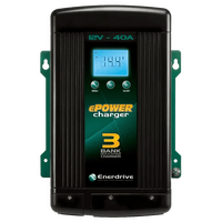 Enerdrive 12V 200Ah Lithium Bundle Inc DCDC40 & AC40
