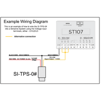 Enerdrive Water Tank Pressure Sensor 0-3m Tank Depth (0 - 30Kpa)