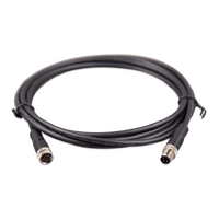 Victron M8 Circular Connector Male/Female 3 Pole Cable 2m (Bag of 2)