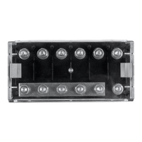 Victron Fuse holder 6-way for MEGA-fuse