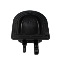 Exotronic Black Solar Connector Cable Entry Cover