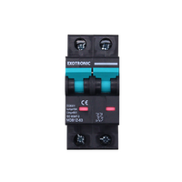 Exotronic 10A 2-Pole DC Circuit Breaker (MCB)