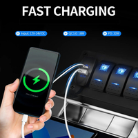 Exotronic USB-C & USB QC3.0 Flush Mount Socket