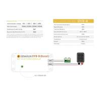 Genasun 8A MPPT Custom Voltage Boost (Lithium) Solar Charge Controller