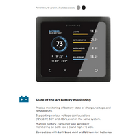 Simarine Pico Display Panel Mount Black & Battery Shunt 300A 2x Volt, 2x Resist, 1x Temp