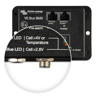 Victron M8 Circular Connector Male/Female 3 Pole Cable 2m (Bag of 2)