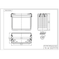 Victron 12V 170Ah AGM Super Cycle Deep Cycle Battery