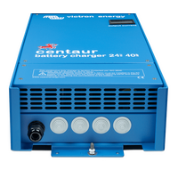 Victron 24V 40A Multi-Bank Centaur 24/40 (3) Uin 90-265VAC/45-65Hz Battery Charger