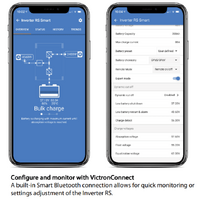 Victron 48V 6000VA Inverter RS 48/6000 230V Smart Solar | 450V 4000W MPPT