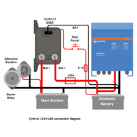 Victron Cyrix-ct Intelligent Battery Combiner 12/24V-230A VSR
