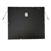 Sunman eArc 200W Black Square Flexible Solar Panel w/ Eyelets - Junction Box Underneath