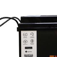 Exotronic 24V 100Ah Alpha IP67 Smart Bluetooth Lithium Battery