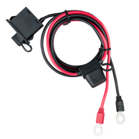 Victron Battery Indicator Panel (M8 Eyelet Connector/ 30A ATO Fuse) (Suits IP65 Battery Charger)