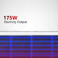 Sunman eArc 175W Flexible Solar Panel - Junction Box Underneath