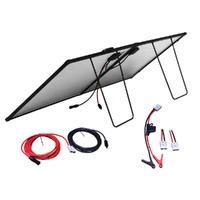 Exotronic 24V 200W Portable Folding Solar Panel + 20A Bluetooth MPPT Solar Controller