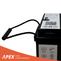Exotronic 12V 350Ah Apex IP67 Smart Bluetooth Lithium Battery