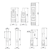 Exotronic Solar Connector Pair