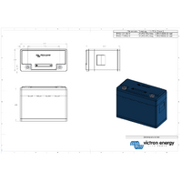Victron 12V 200Ah Smart LiFePO4 Lithium Battery