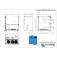 Victron 48V 15000VA Quattro 48/15000/200-100/100 Inverter/Charger