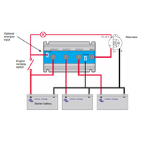 Victron 200A Battery Isolator Argo FET 200-3 | 3 Batteries 