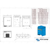 Victron 12V 3000VA Quattro 12/3000/120-50/50 Inverter/Charger