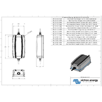 Victron 24V 8A Blue Smart IP65 24/8 AU/NZ Battery Charger
