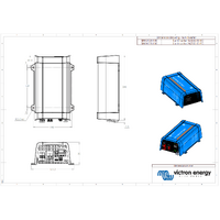 Victron 12V 250VA Sun Inverter 12/250-15 IEC Plug + 15A PWM Solar Charge Controller