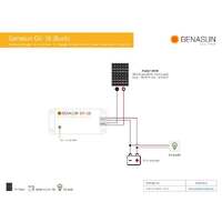 Genasun 10.5A MPPT 12V Lithium Solar Charge Controller