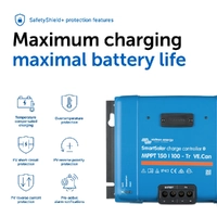 Victron 12/24/48V 100A SmartSolar MPPT 150/100-Tr VE.Can Bluetooth Solar Charge Controller