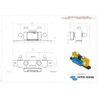 Victron 1000A Smart Shunt (SmartShunt) IP65 Bluetooth Battery Monitor